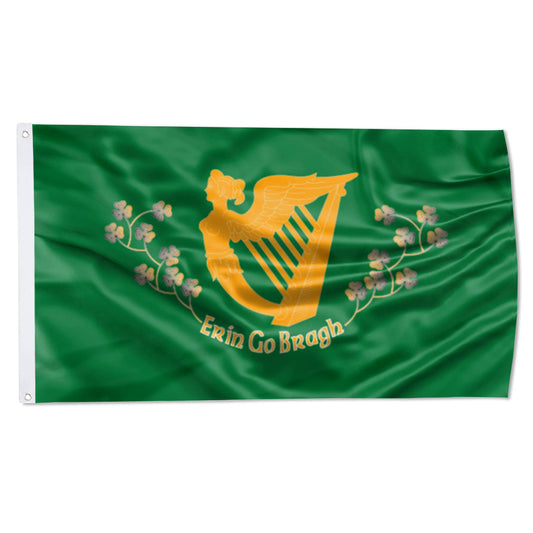 Saint Patrick's Battalion Erin Go Bragh flag 3x5ft banner man cave
