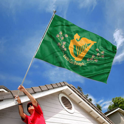 Saint Patrick's Battalion Erin Go Bragh flag 3x5ft banner man cave