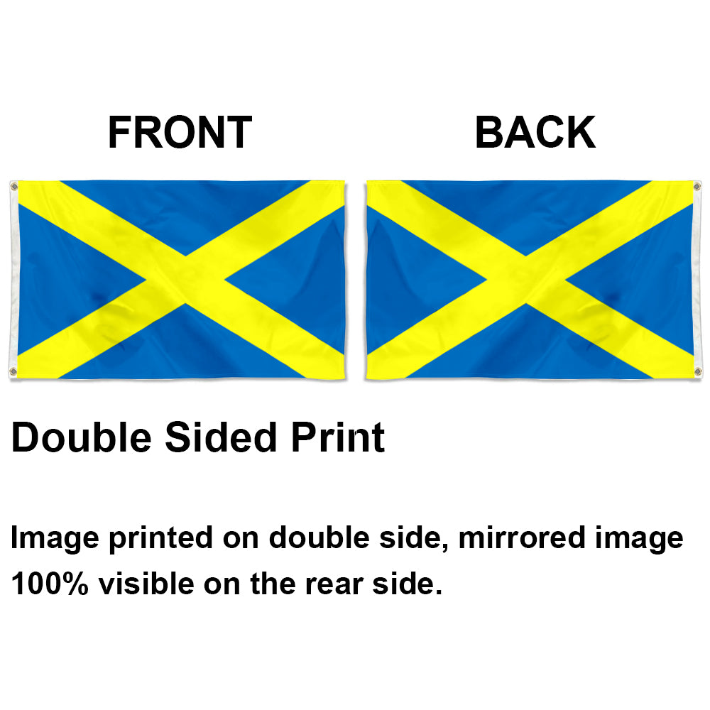 Saint Alban's Cross flag 3x5ft banner man cave