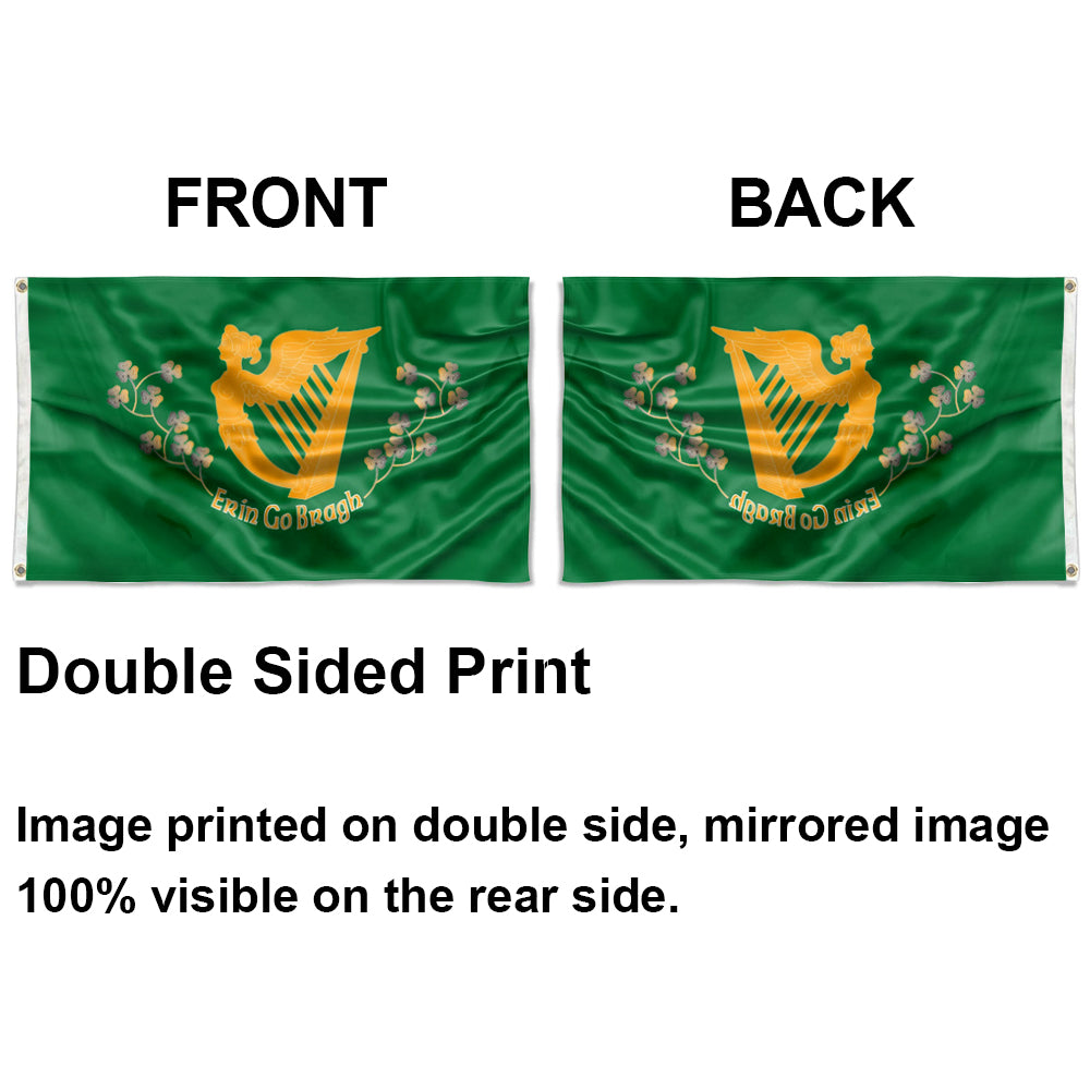 Saint Patrick's Battalion Erin Go Bragh flag 3x5ft banner man cave