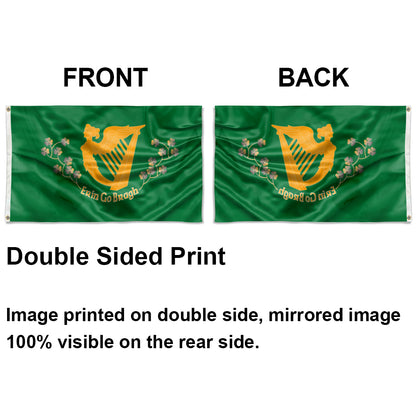 Saint Patrick's Battalion Erin Go Bragh flag 3x5ft banner man cave