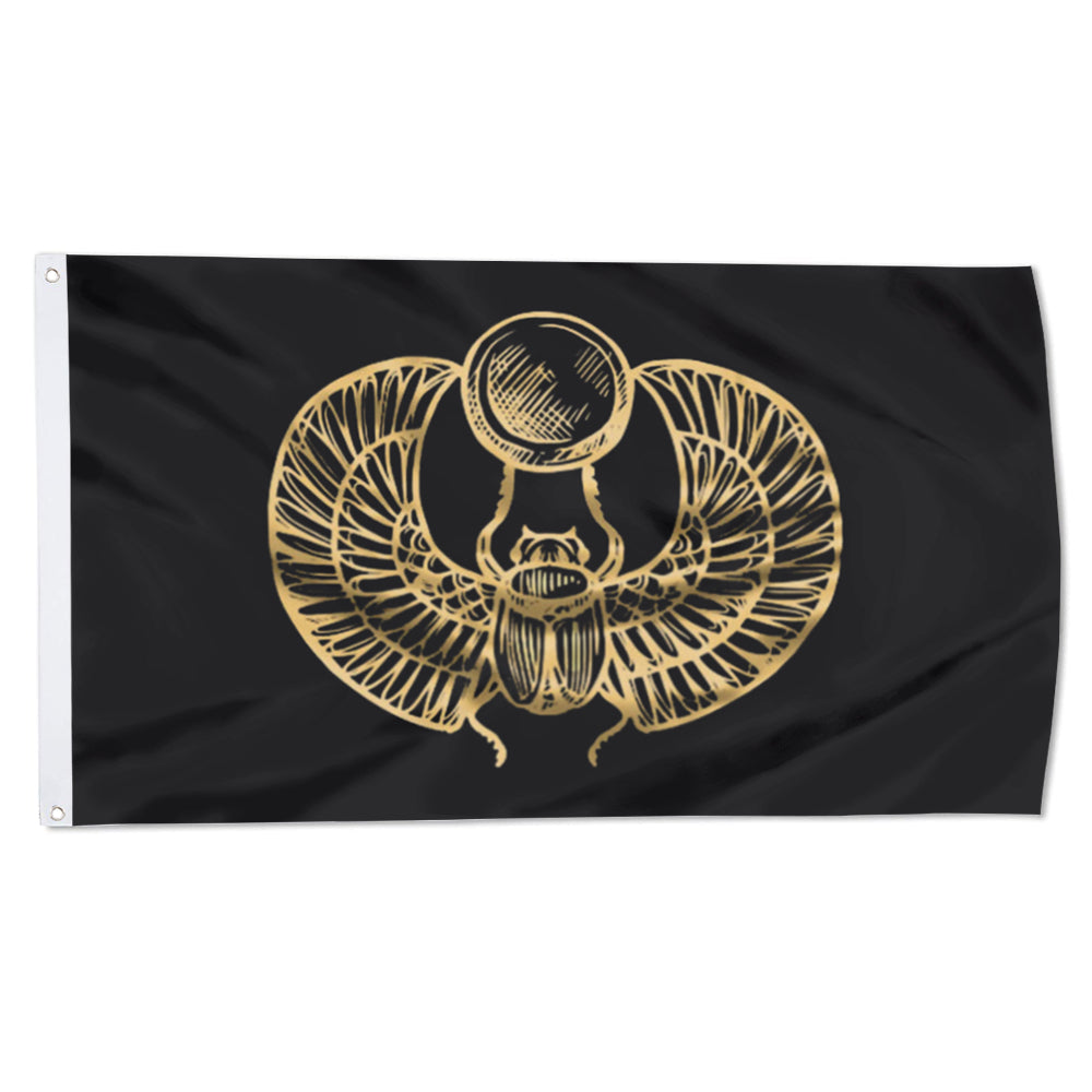 Ancient Egyptian Scarab Beetle flag 3x5ft banner man cave