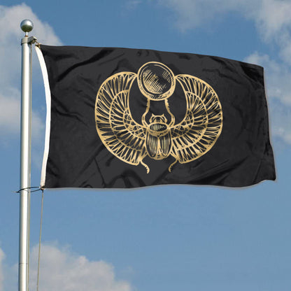 Ancient Egyptian Scarab Beetle flag 3x5ft banner man cave