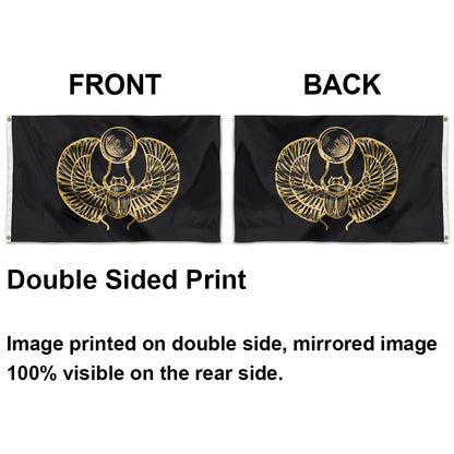 Ancient Egyptian Scarab Beetle flag 3x5ft banner man cave