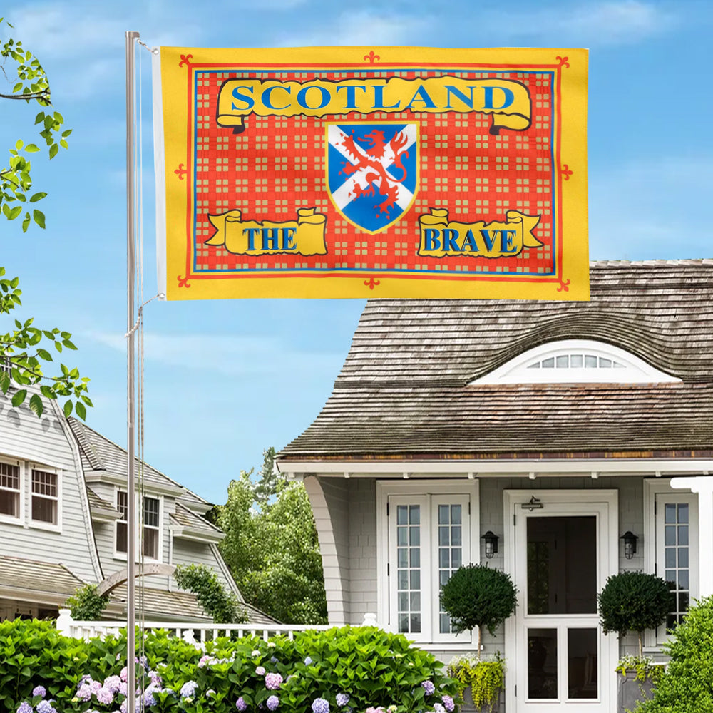 Scotland The Brave flag 3x5ft banner man cave