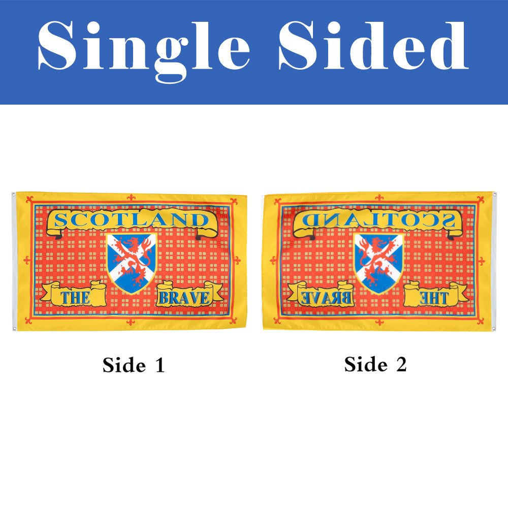 Scotland The Brave flag 3x5ft banner man cave