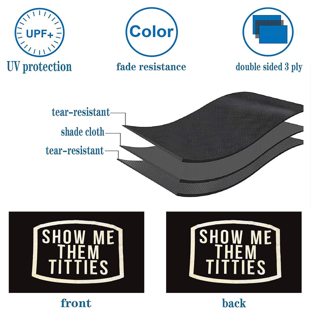 Show Me Them Titties flag 3x5ft banner man cave