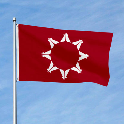 Sioux Oglala Lakota Nation flag Native American Indian Tribes Red Tribal flags 3x5ft banner man cave