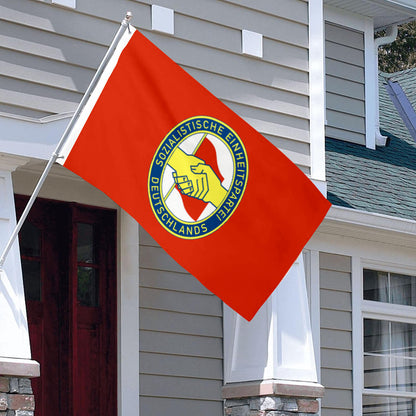 Socialist Unity Party of Germany flag 3x5ft banner man cave