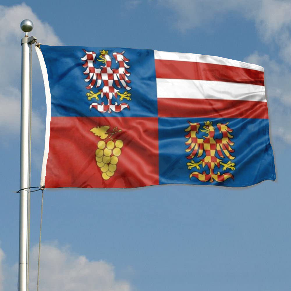 South Moravian Region flag (Czechia) 3x5ft banner man cave