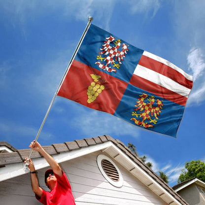 South Moravian Region flag (Czechia) 3x5ft banner man cave