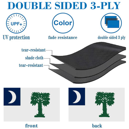 South Carolina (1st Proposal) flag 3x5ft banner man cave