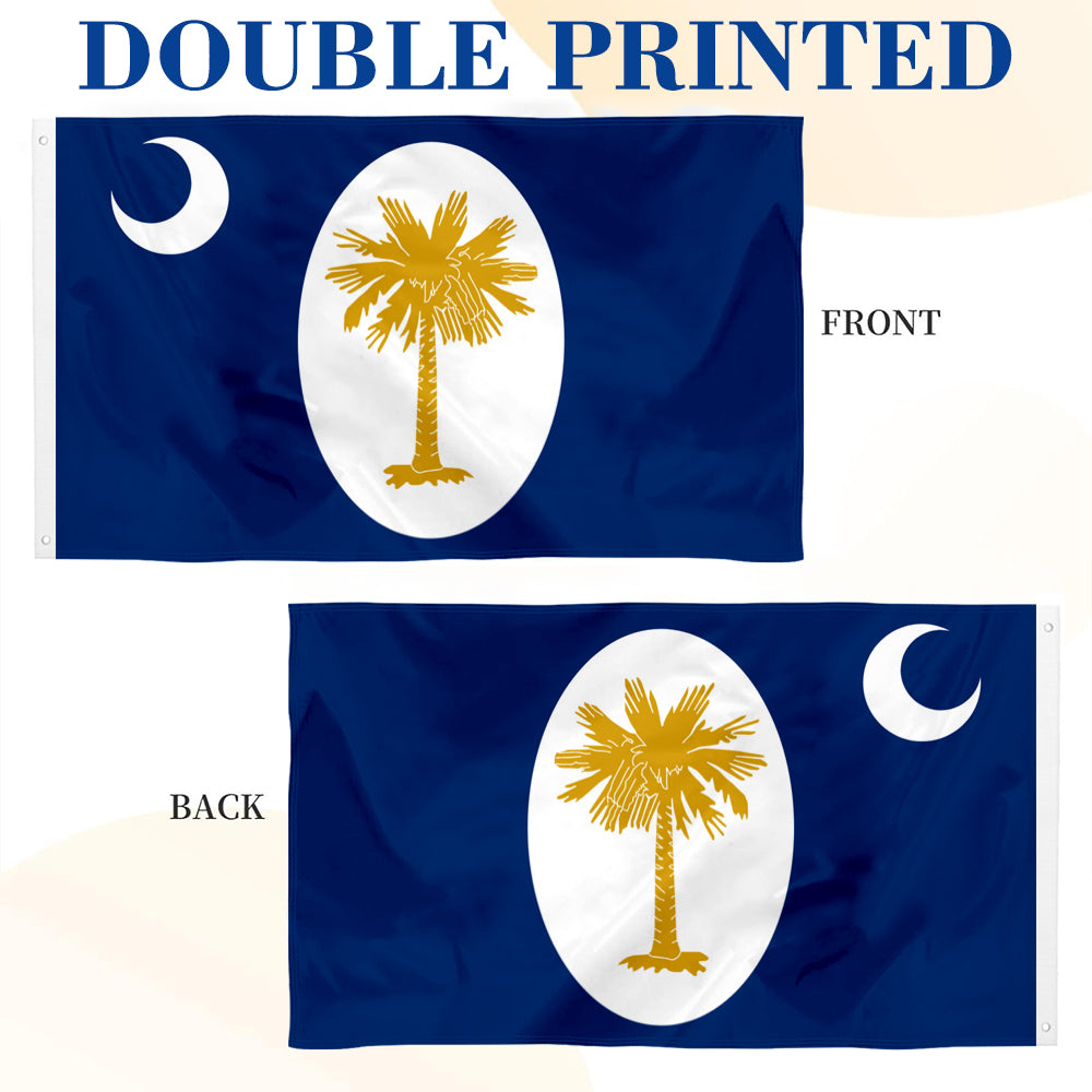 South Carolina (January 1861) flag 3x5ft banner man cave