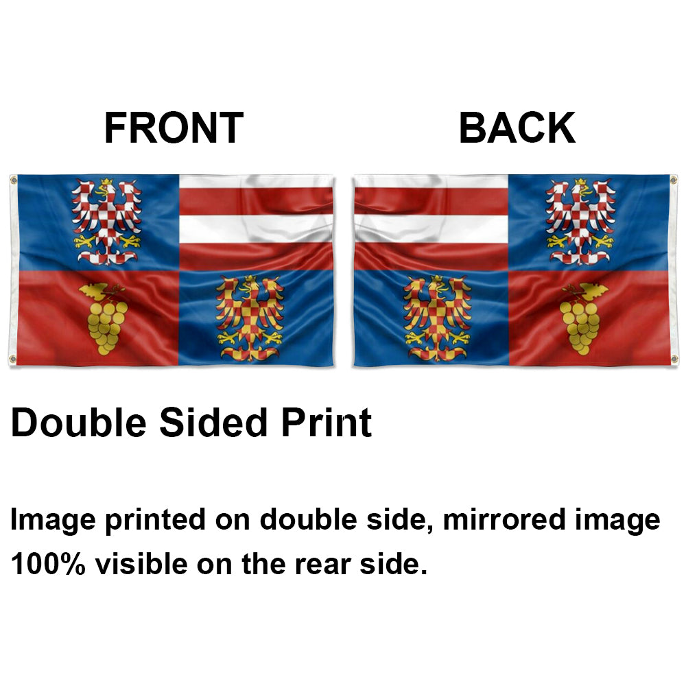South Moravian Region flag (Czechia) 3x5ft banner man cave