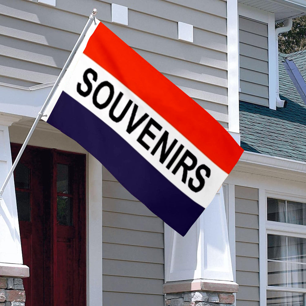 "Souvenirs" Theme flag 3x5ft banner man cave