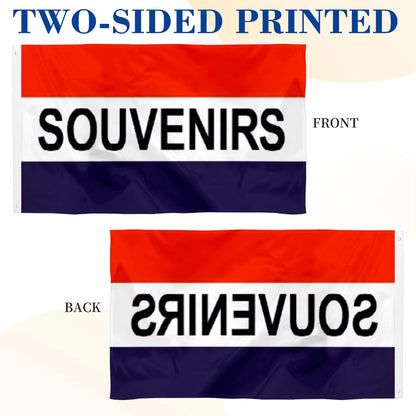 "Souvenirs" Theme flag 3x5ft banner man cave
