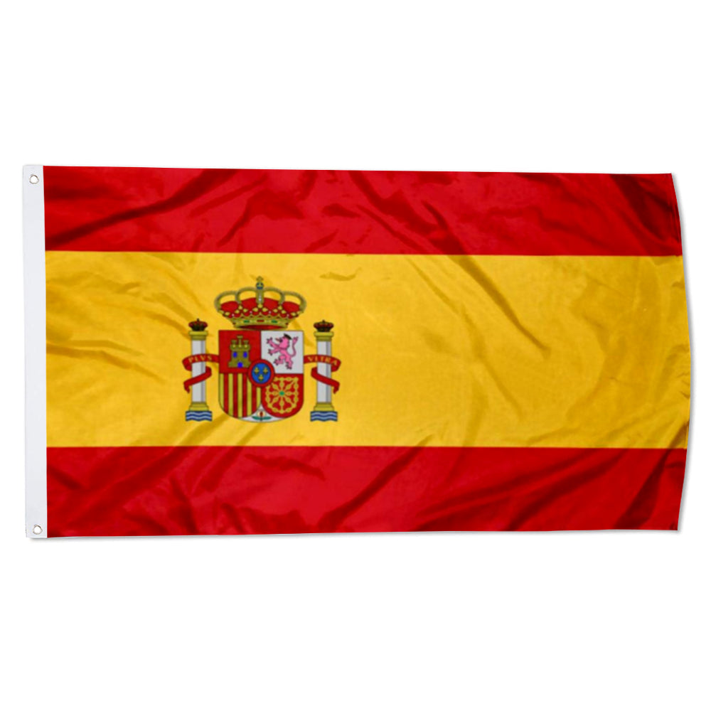 Spain National Flag: 3x5ft Man Cave Iberian Culture-Style Banner