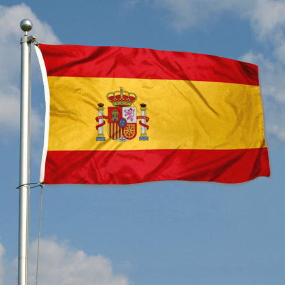 Spain National Flag: 3x5ft Man Cave Iberian Culture-Style Banner