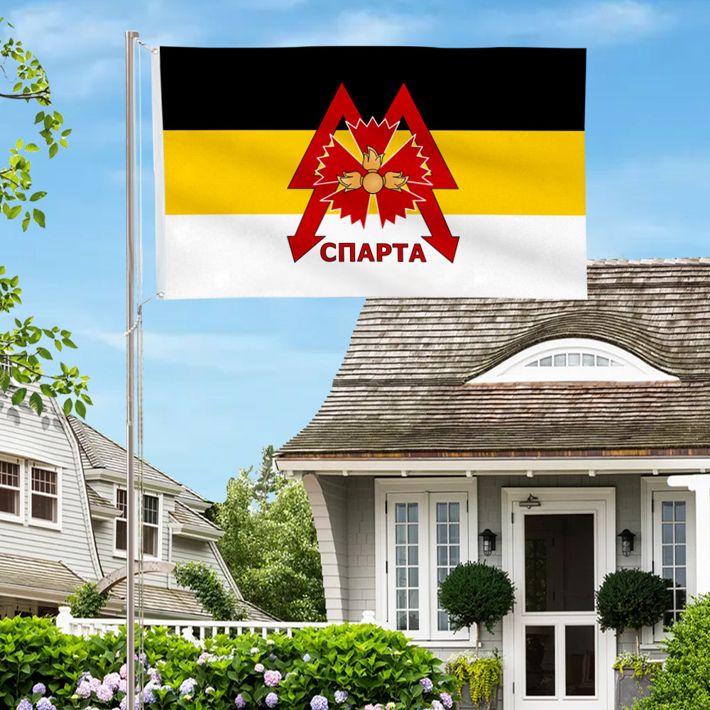 Sparta Battalion flag 3x5ft banner man cave
