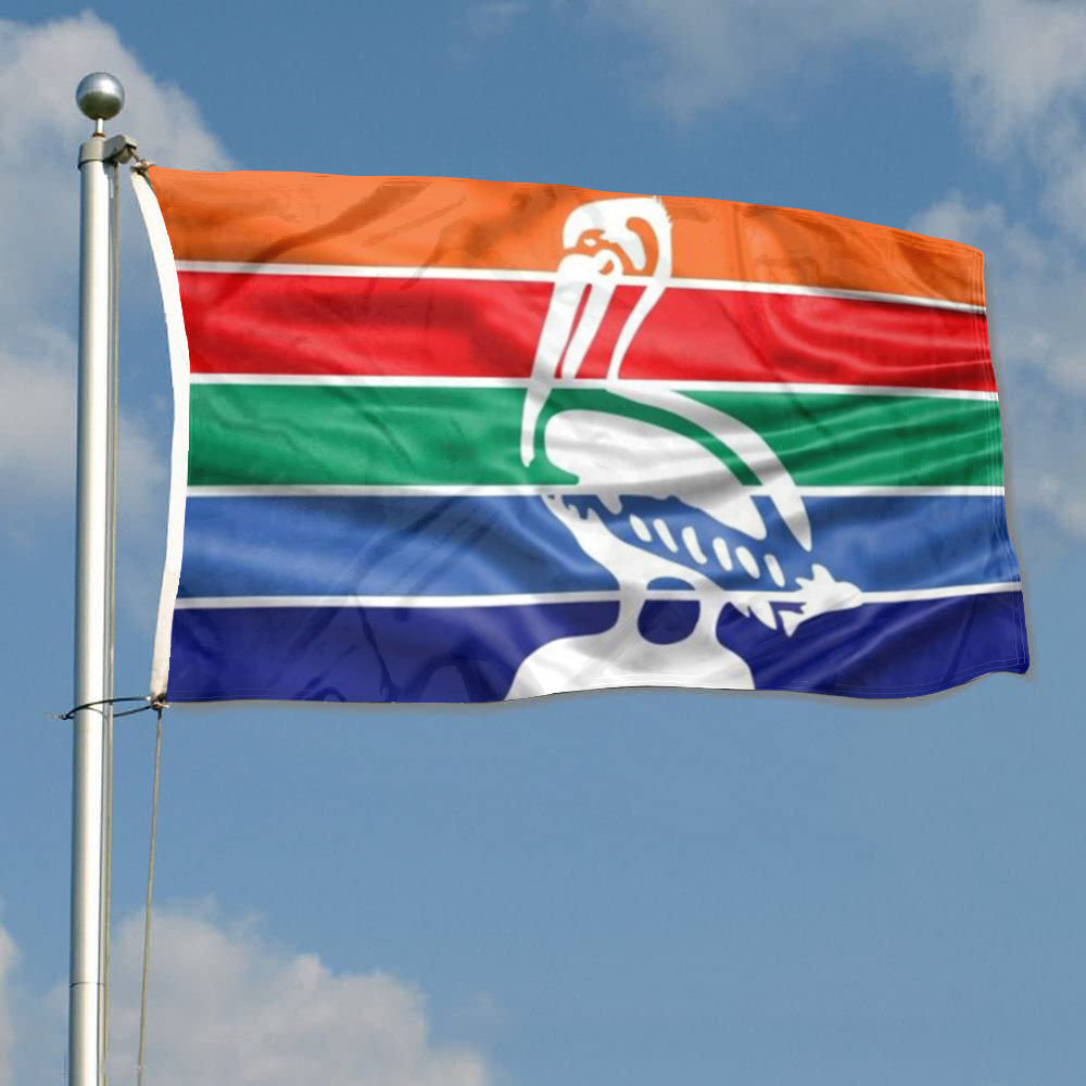 St. Petersburg, Florida Theme Flag: 3x5ft Man Cave American Coastal City Culture-Style Banner