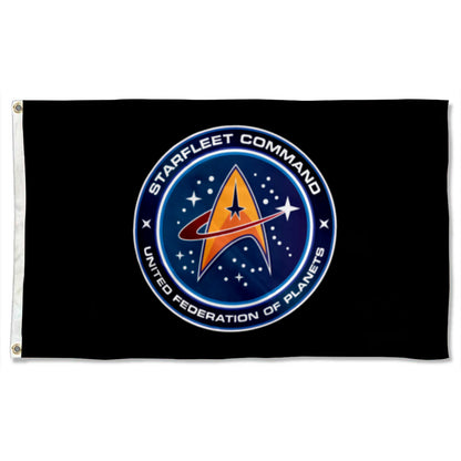Star Trek Starfleet Command flag 3x5ft banner man cave