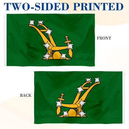 Starry Plough and Revolt flag 3x5ft banner man cave