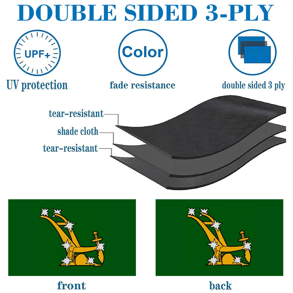 Starry Plough and Revolt flag 3x5ft banner man cave