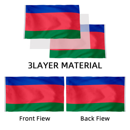 Staryi Old flag Kubanskogo Kazachestva - Kuban Cossacks Kazachje Vojsko Cossack Host Cossack Army flags 3x5ft banner man cave