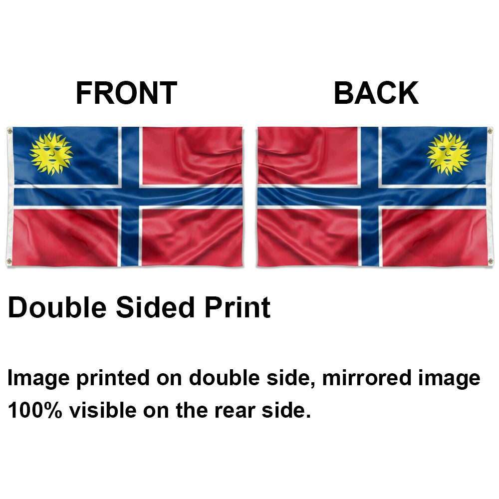 State of Muskogee flag 3x5ft banner man cave