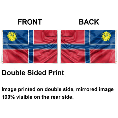 State of Muskogee flag 3x5ft banner man cave