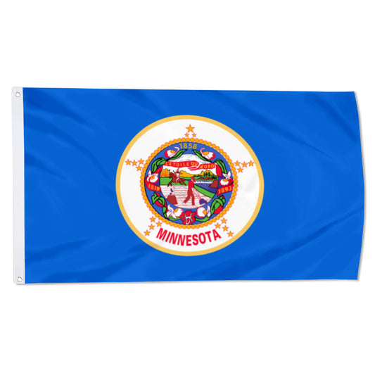 State of Minnesota flag 3x5ft banner man cave