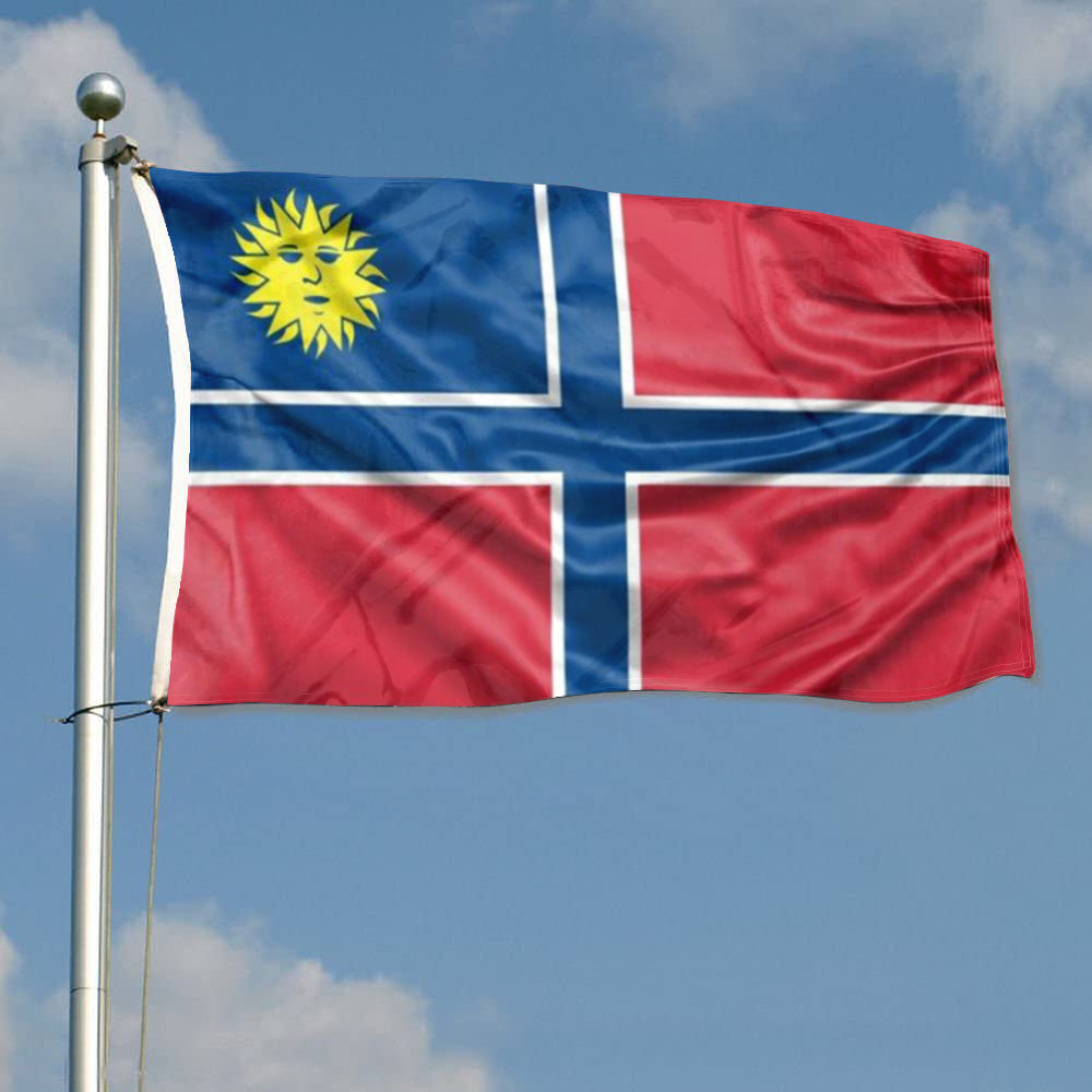 State of Muskogee flag 3x5ft banner man cave