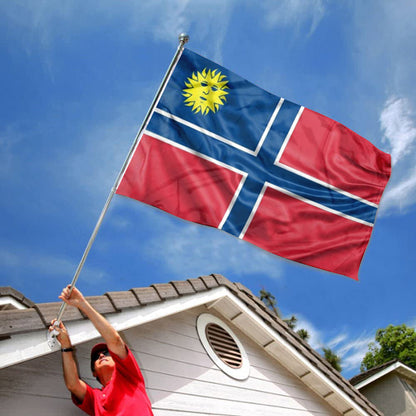 State of Muskogee flag 3x5ft banner man cave