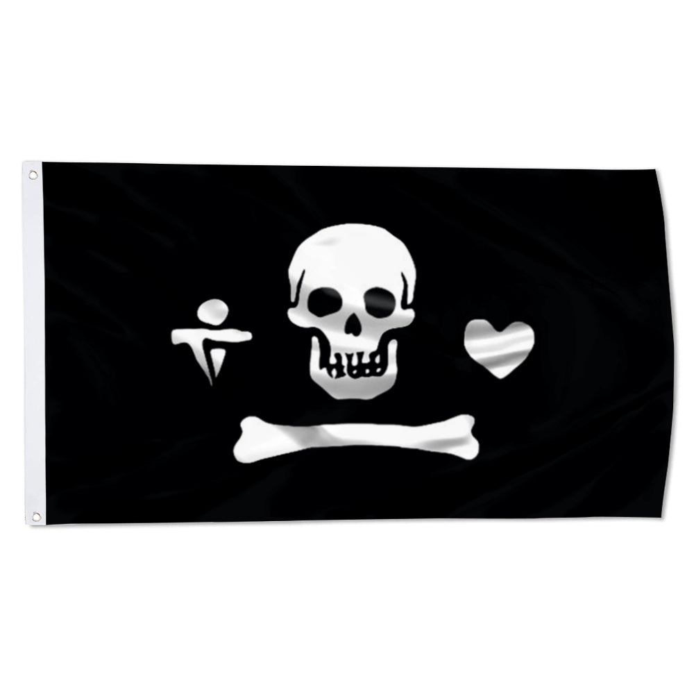 Stede Bonnet Pirate flag 3x5ft banner man cave