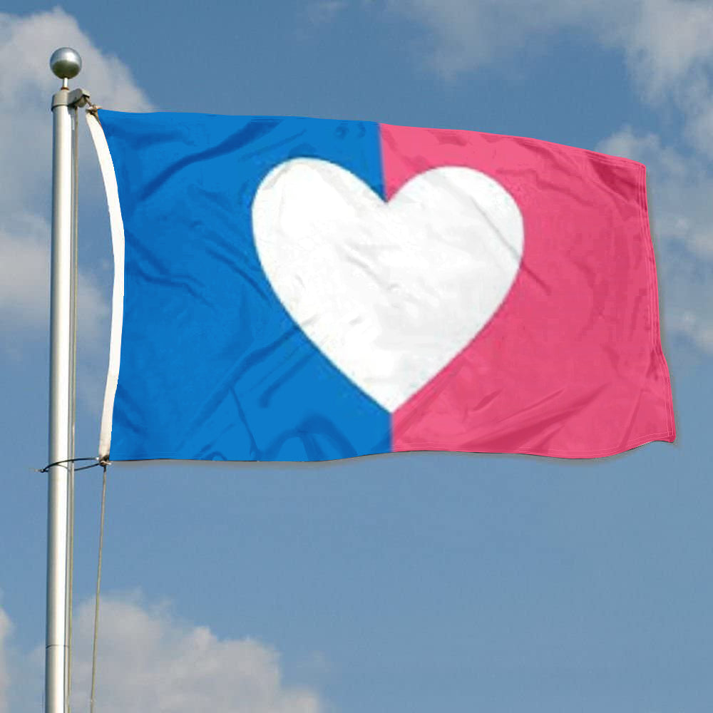 Straight Pride flag 3x5ft banner man cave