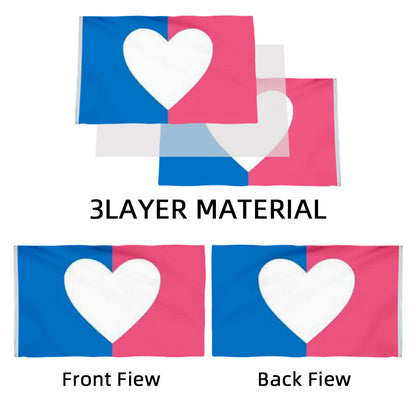 Straight Pride flag 3x5ft banner man cave