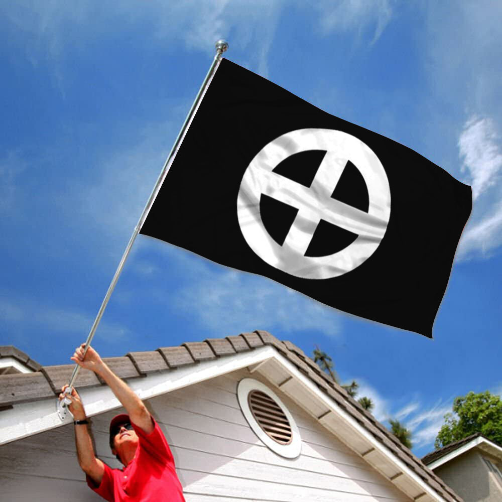 Sun Cross flag 3x5ft banner man cave