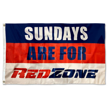 Sundays Are For Redzone flag 3x5ft banner man cave
