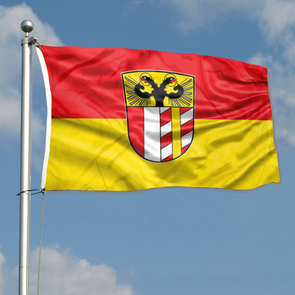 Swabia, Germany Theme Flag: 3x5ft Man Cave German Regional Culture-Style Banner