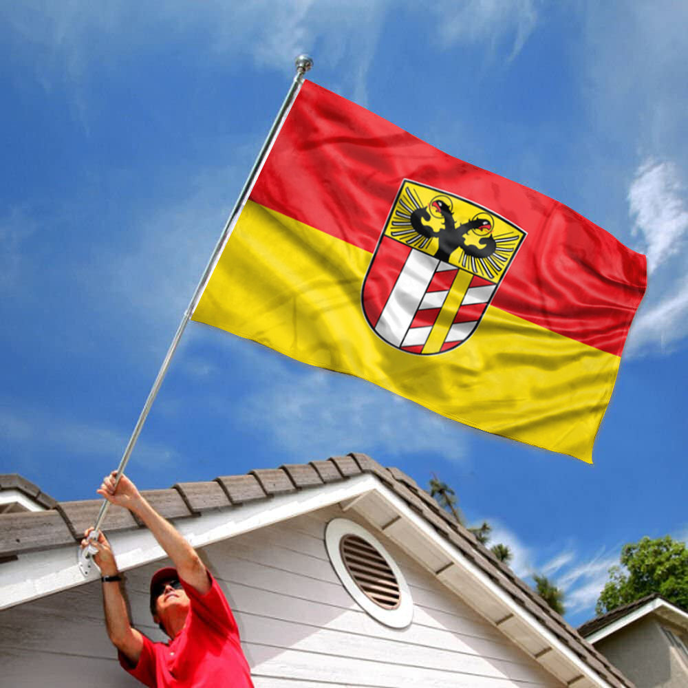 Swabia, Germany Theme Flag: 3x5ft Man Cave German Regional Culture-Style Banner