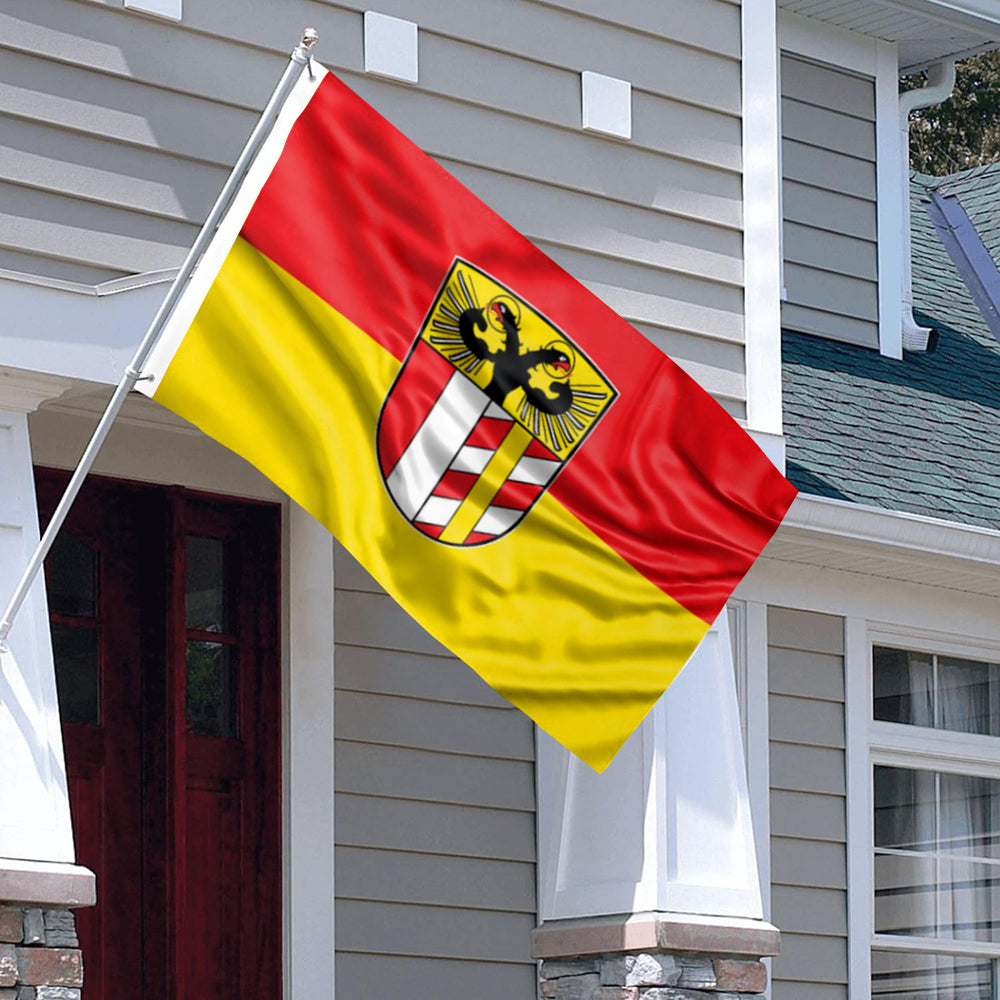 Swabia, Germany Theme Flag: 3x5ft Man Cave German Regional Culture-Style Banner