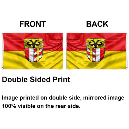 Swabia, Germany Theme Flag: 3x5ft Man Cave German Regional Culture-Style Banner