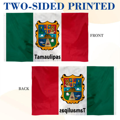 Tamaulipas Mexico State flag 3x5ft banner man cave