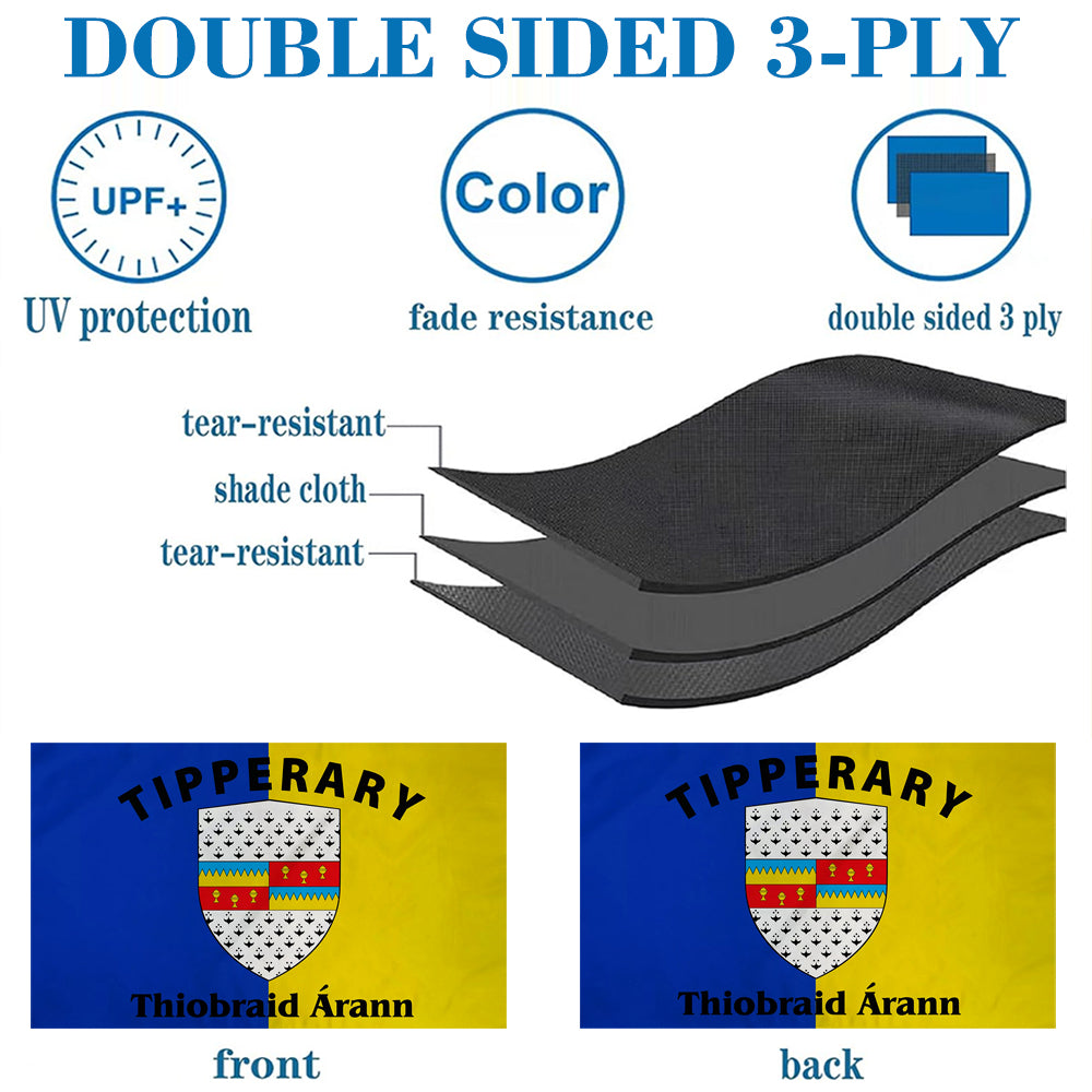 Tipperary Ireland County flag 3x5ft banner man cave