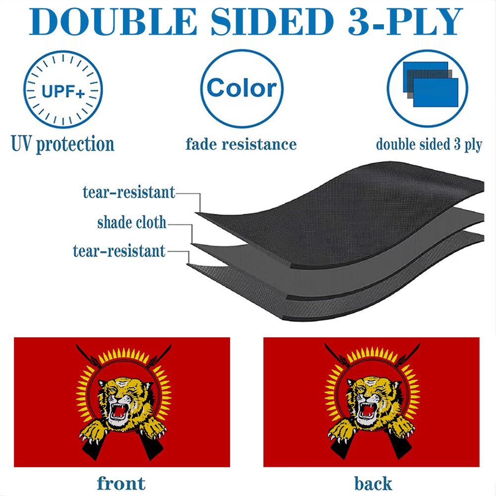 Tamil Eelam Puli Kodi flag 3x5ft banner man cave