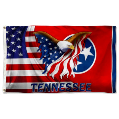 Tennessee Eagle flag 3x5ft banner man cave