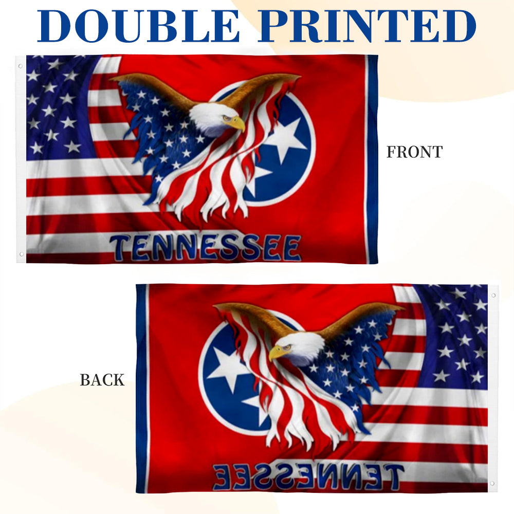 Tennessee Eagle flag 3x5ft banner man cave
