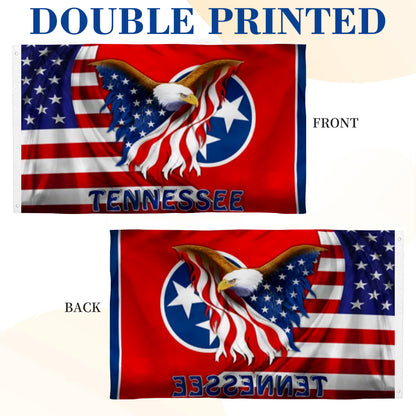 Tennessee Eagle flag 3x5ft banner man cave