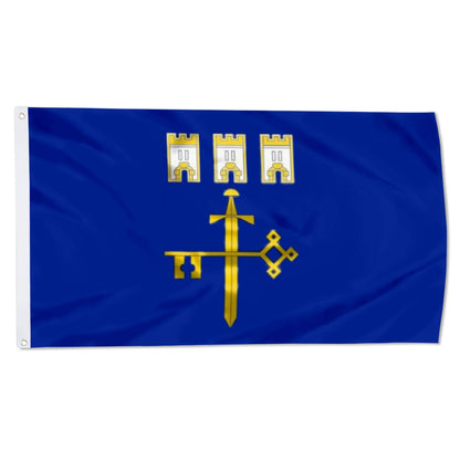 Ternopil Oblast, Ukraine flag 3x5ft banner man cave