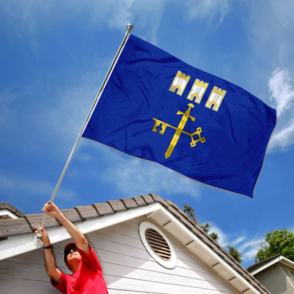 Ternopil Oblast, Ukraine flag 3x5ft banner man cave